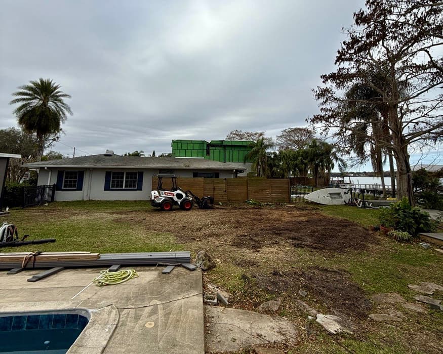 Land Clearing Stump Removal Service